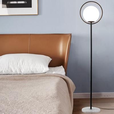 Postmodern Glass Ball LED Floor Lamp Art Living Room Bedside Bedroom Nordic LED Floor Lamp (WH-MFL-127)