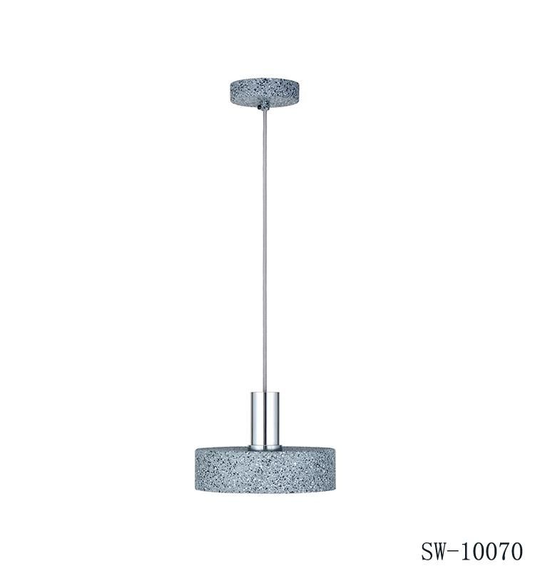 Nordic Modern Simple Cement Concrete Marble Rock Pendant Lamp Light Handing Light Chandeliers