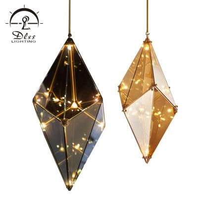 Decorative Glass Simple Creative Replica LED Pendant Lighting