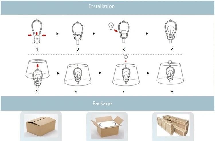 Customized Modern fashion Hotel Metal LED Table Lamp and Floor Lamp for Resort, Bedroom Zf-Cl-032