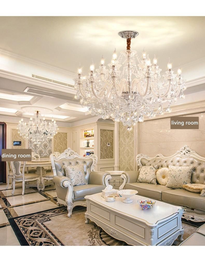 French Contemporary Light Luxury Crystal Chandelier LED Modern Chandeliers & Pendant Lights