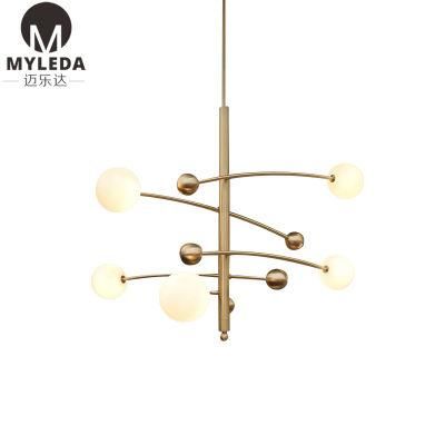 Modern Decorative Villa Lobby Project LED Chandelier Pendant Lamp