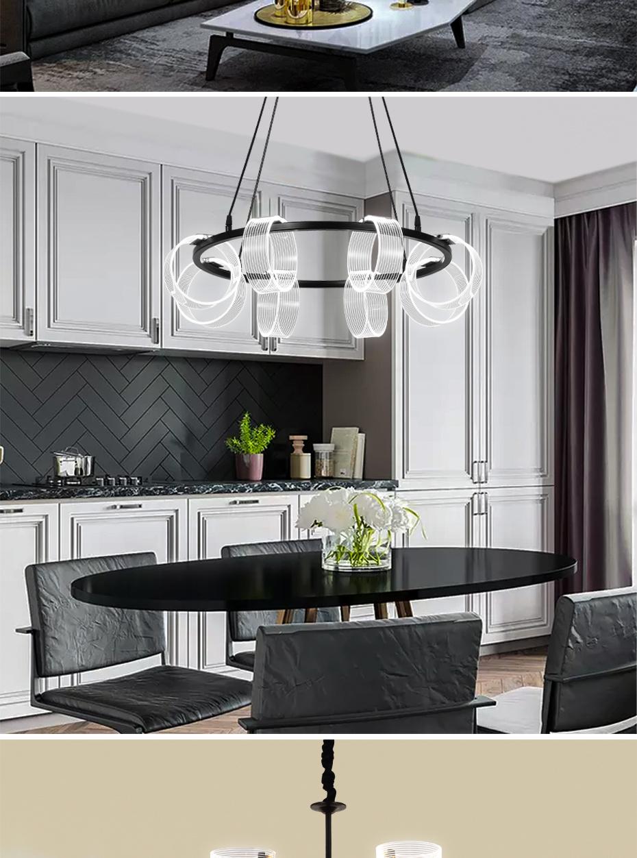 China Factory Supplier LED Art Chandelier, Hot Sale LED Ceiling Pendant Nordic Style Lighting