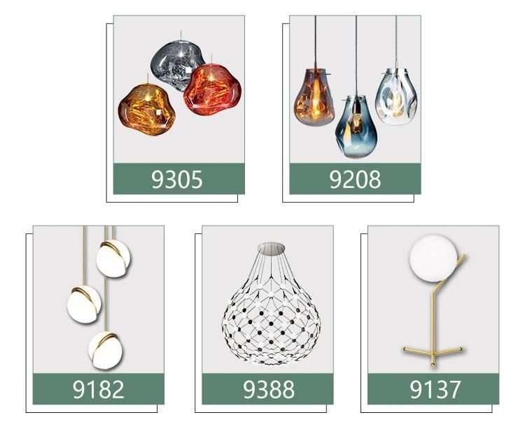 Creative Personality Tree Shape Crystal Iron Chandelier for Restaurant Decoration