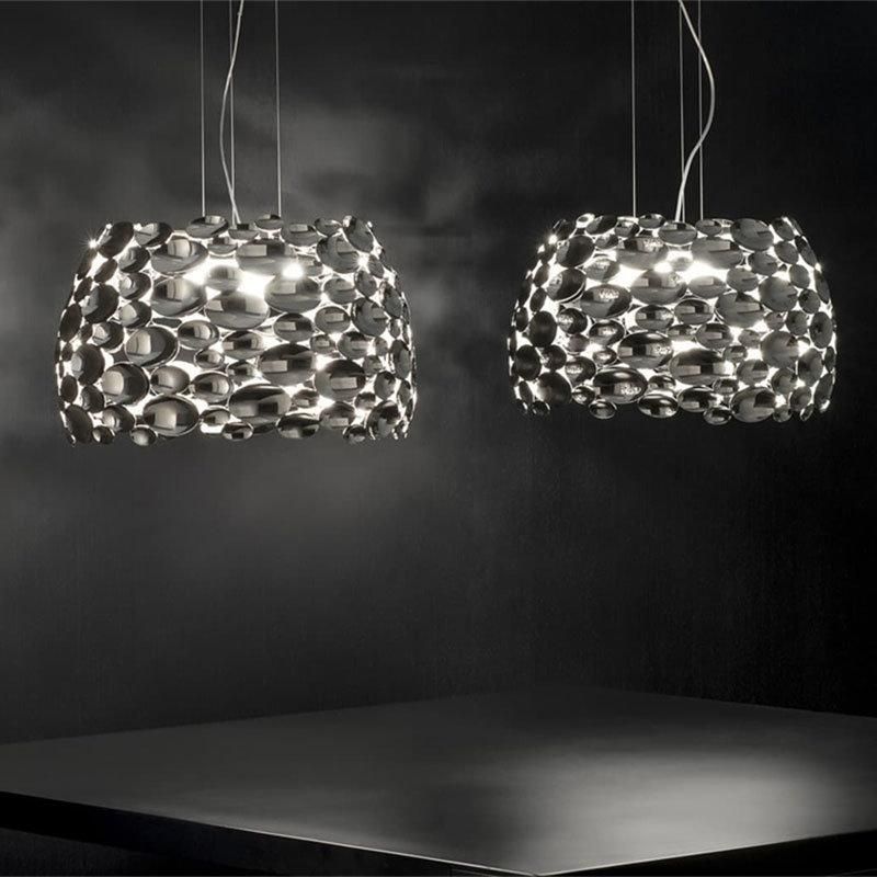 Hot Sale Modern New Design Mirro Surface Hanging Linear Pendant Light