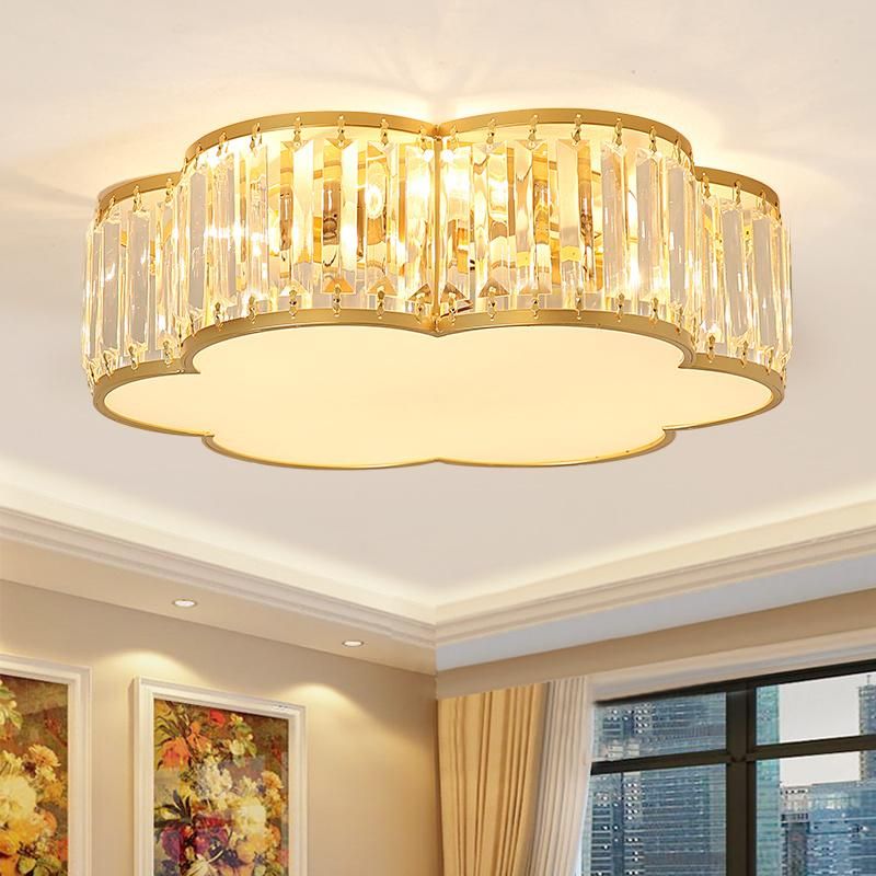 Modern Fashion Designer Black Gold LED Ceiling Art Deco Suspended Chandelier (WH-CA-97)