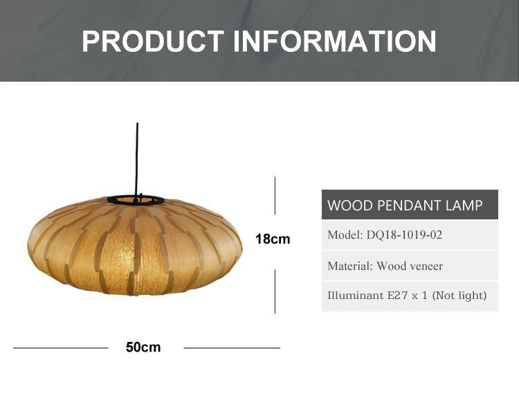 Creative Chinese Wooden Chandelier Bedroom Dining Room Designer Pendant Lights