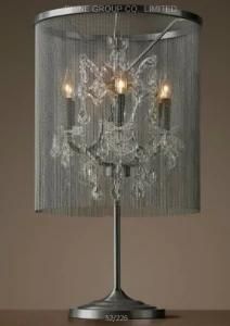 New Design Living Room Crystal Table Lamp with Certification