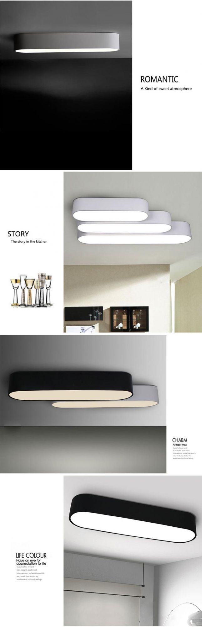 Home Decorative Modern Indoor Ceiling LED Light