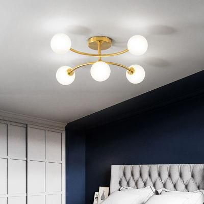 Ball Concise More Lights Ceiling Lamp Chandelier Pendant Lamp Bedroom Lamp