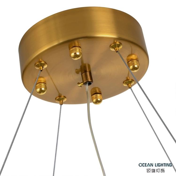 Ocean Lighting Home Decoration Modern Crystal Chandeliers Pendant Light