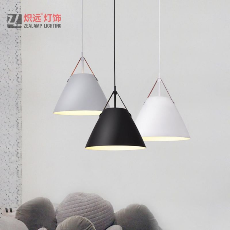 Modern Hotel Hall Decoration Lighting Metal Shade Pendant Light