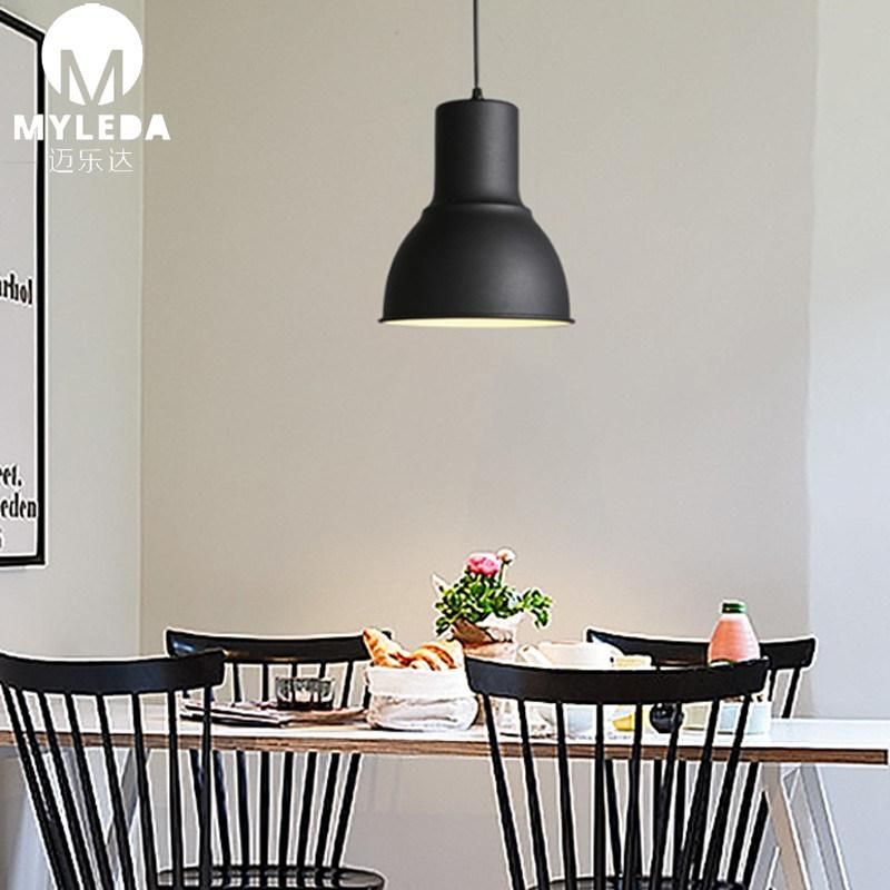 Modern Macaron Wrought Iron Lamp Dining LED Pendant Lamp