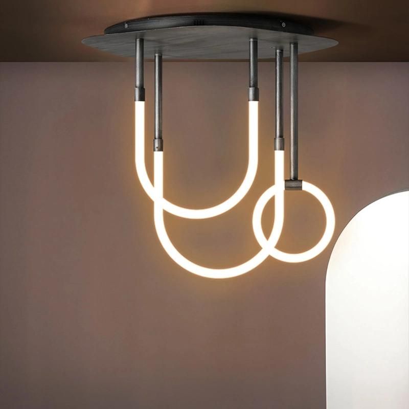 Creative Lamps for Post-Modern Living Room Ceiling Light Nordic Showroom Bedroom