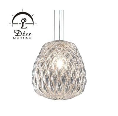 Dlss Modern Glass Art Indoor Decorative Pendant Light