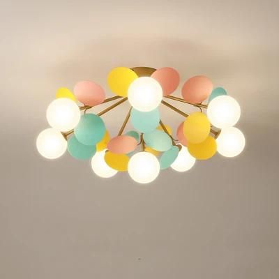 Color Balloon Design Ceiling Lamp Pendant Lamp Living Room Lamp LED