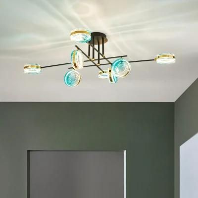 Crystal Glass Pendant Lamp Ceiling Lamp Hotel Lamp Living Room Lamp