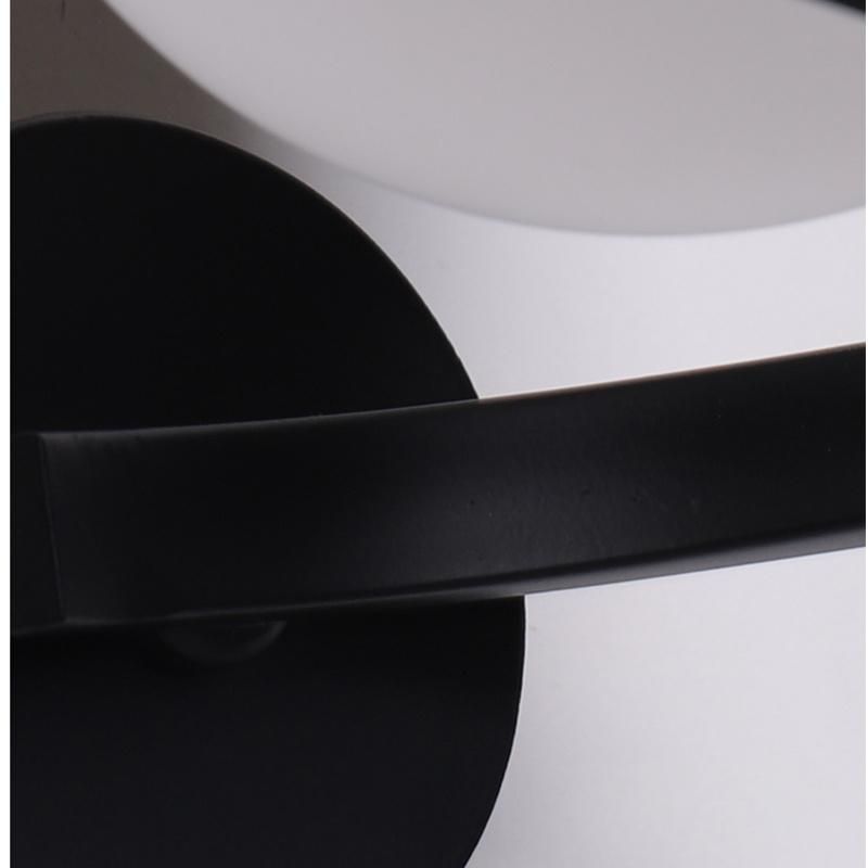 Simple and Modern Creative LED Bedroom Bedside Lamp Wall Lamp Staircase Hallway Glass Light