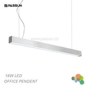 Square Modern LED Office Pendant Light 16W