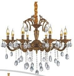 68839 Crystal Candle Chandelier Lamp (Zinc alloy)