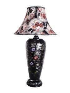 Ceramic Oil Painting Floor Lamp (D116)