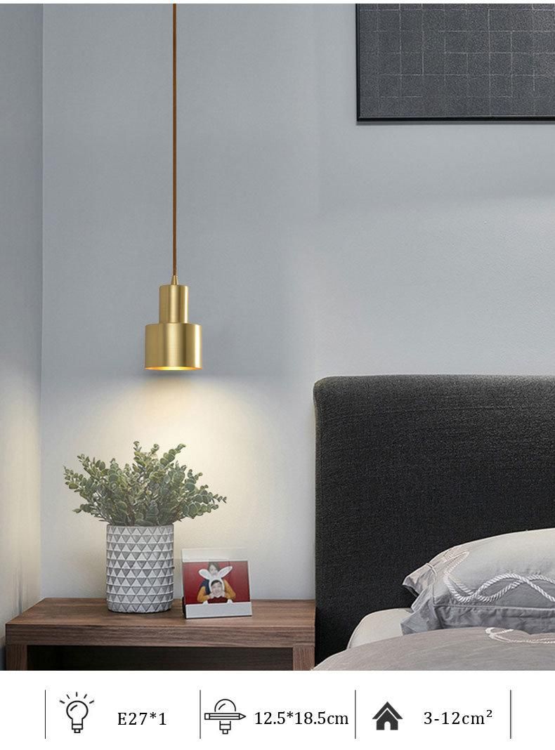 LED Industrial Pendant Light Design Minimalist Light for Home Decor Over Dining Table Reading Lamp (WH-AP-108)