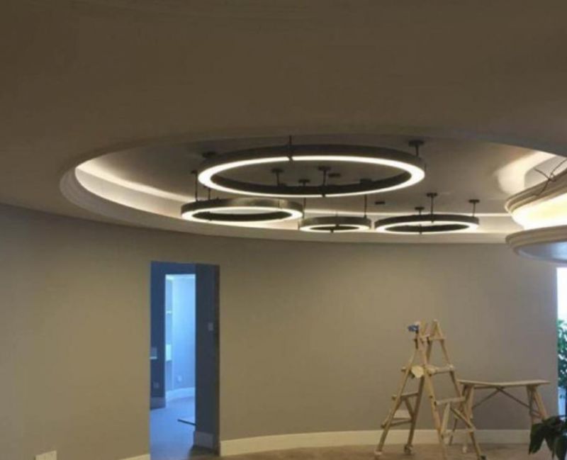 Modern Decorative Customized Round LED Pendant Light for Restaurant, Ballroom