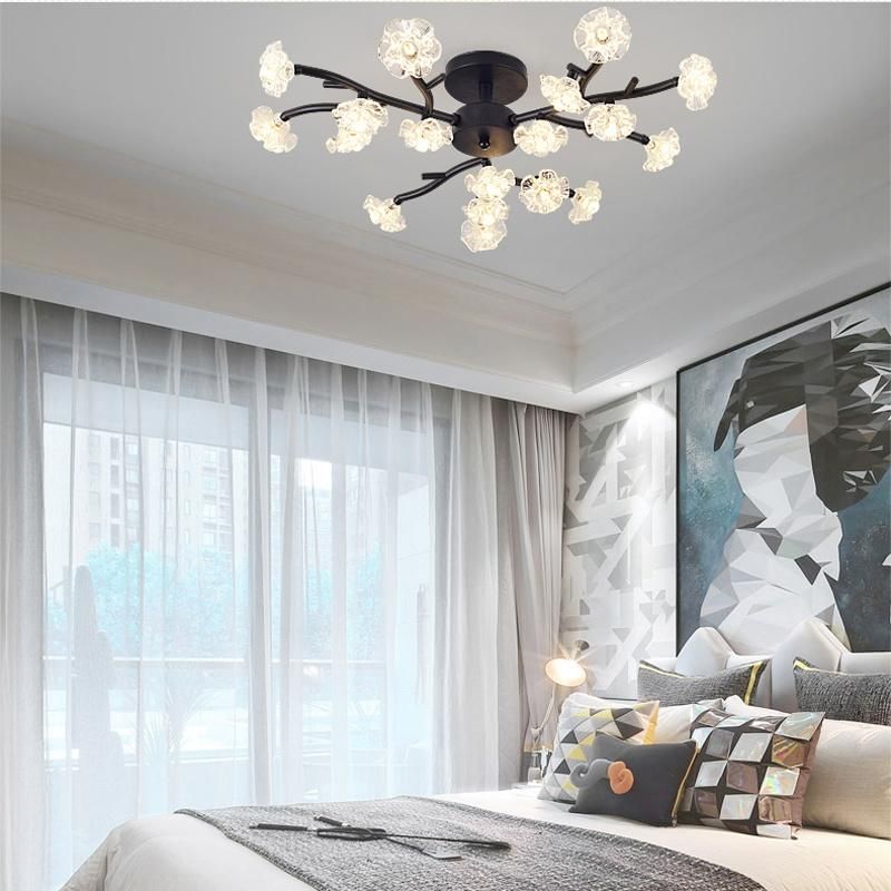 Living Room Lamp LED Ceiling Light Creative Personality Bedroom Lamp Modern Simple Branch Lamp