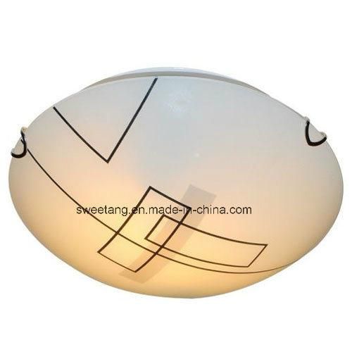 Modern Lower Price Round Glass Ceiling Light for Indoor Decoration