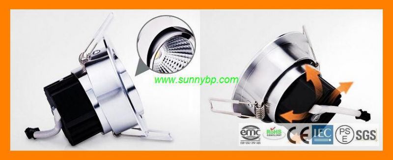 12V/220V Dimmable LED Downlight with IEC 62560