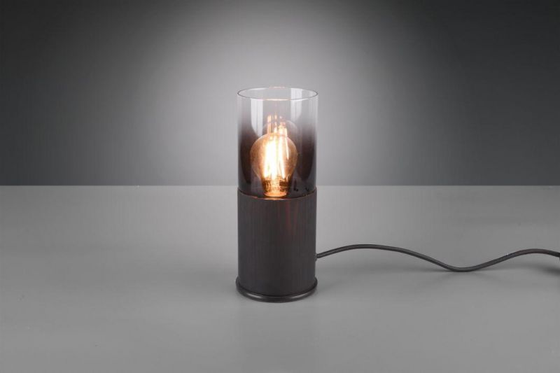 Modern Metal Hanging Light Home Dining Lighting E27 Bulb Fancy Black Glass Pendant Lamp