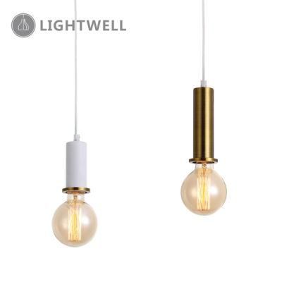 Simple Indoor Lighting Metal Pendant Lamp for Bedroom
