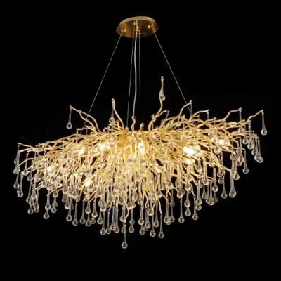 2022 Cheap Luxury Crystal Chandelier Suitable for Living Room Modern Hotel Room