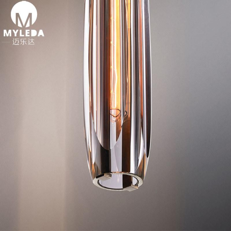 Home Decor Glass Crystal Pendant Lamp Lighting