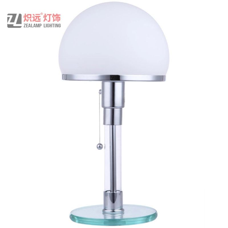 Modern Desk Glass Decorative Light Study Reading Table Lamp