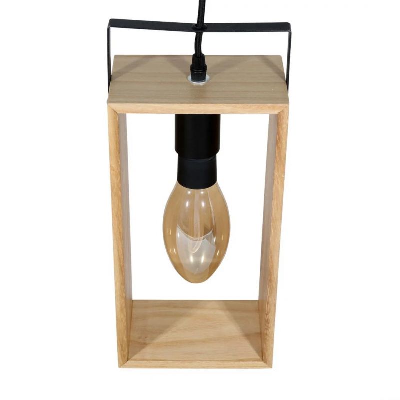 Wood Modern Lamp Shade Pendant Lighting Table Light