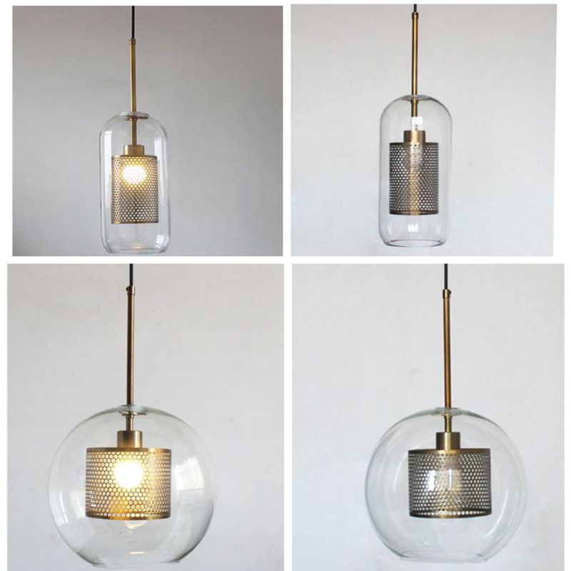 Most Popular Blown Transparent Glass Shade Pendant Lights for 2020