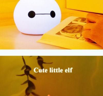 New Creative Cute Yellow White Cat LED Nightlight Gift