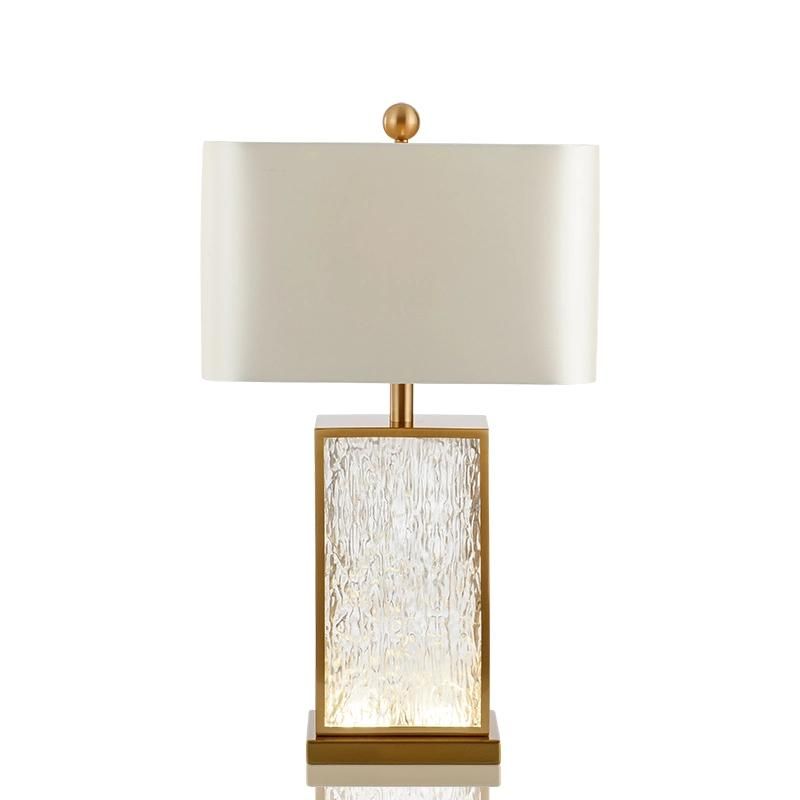 High Quality Hotel Project Glass Table Lamp