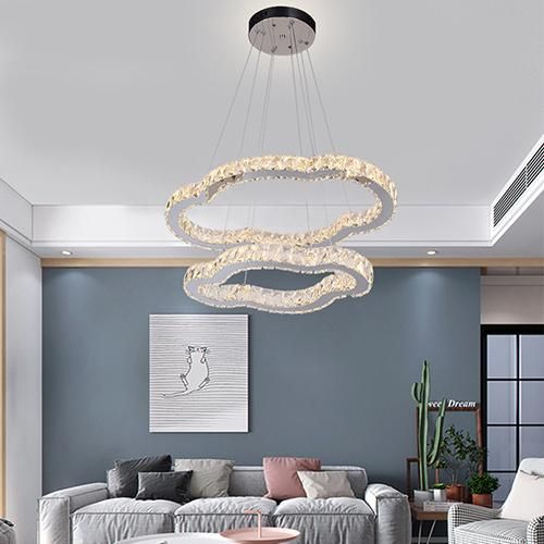 Home Decorative Lighting for K5 Crystal Pendant Lamp with Hanging