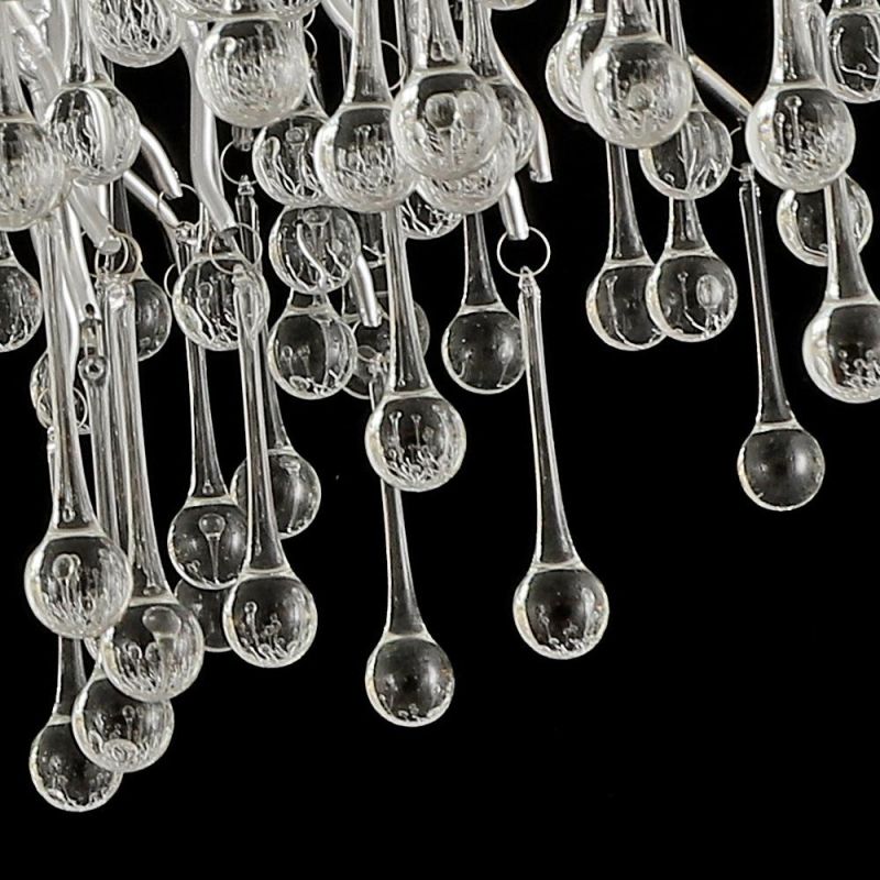 2022 Contemporary Luxury Clear Crystal Chandelier Suitable for Living Room Modern Hotel Room