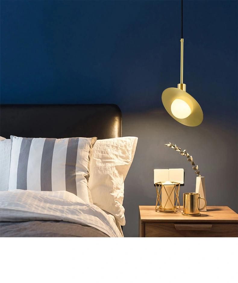 Round Glass Balls Pendant Light for Living Room Bedroom Hanging Lamp Pendant Light