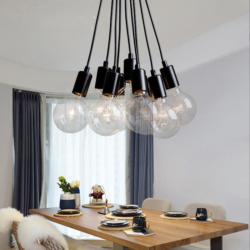 Modern Personality Assembly Instructions Pendant Lamp Over Kitchen Table Modern Light Fixture