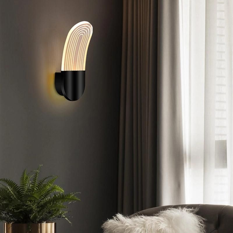 Bedroom Bedside LED Light Modern Simple Staircase Living Room TV Background Wall Lamp
