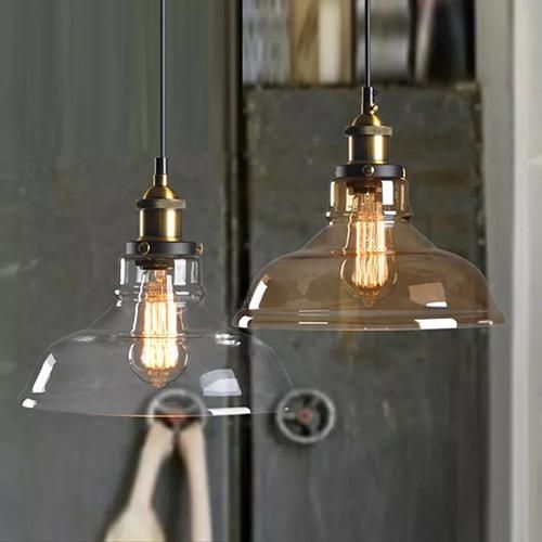 Modern Pendant Lamp with Copper E27 Holder for Restaurant Indoor Lighting