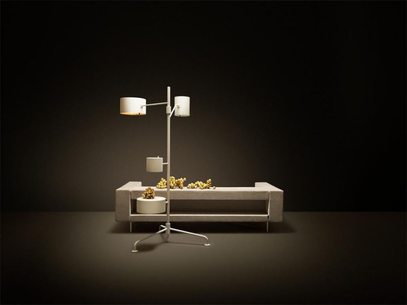 Modern Gold Fashion Stand Exquisite Floor Lamp