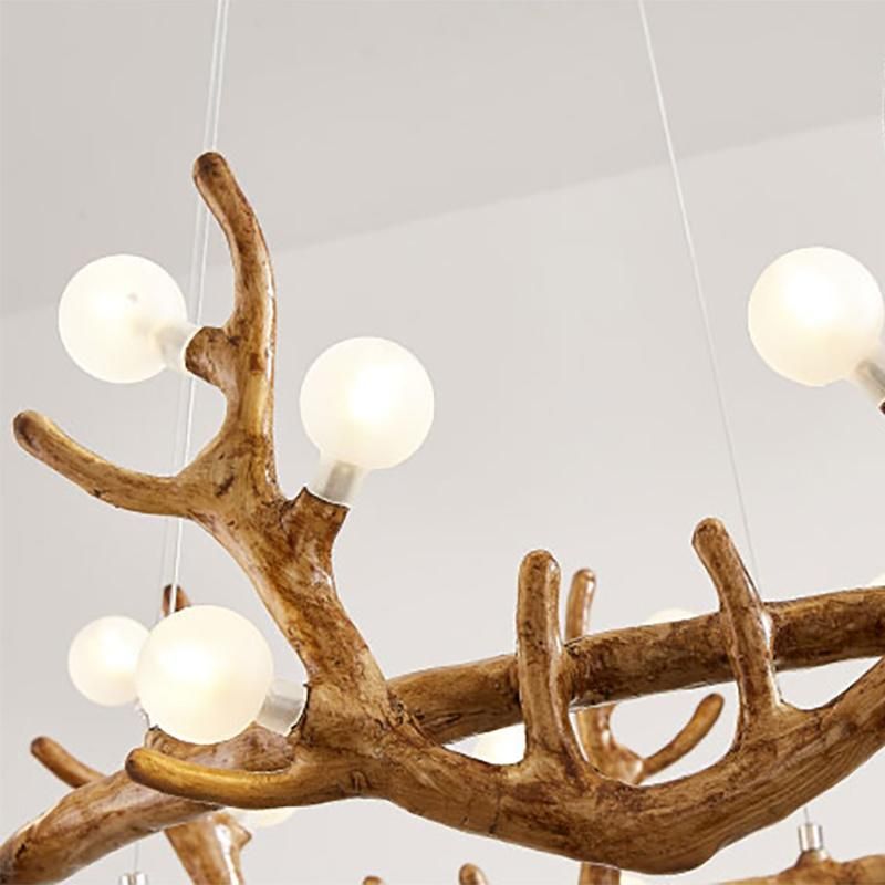 Chandelier Retro Personality Project Custom Tree Branch Lamp Pendant Lamp