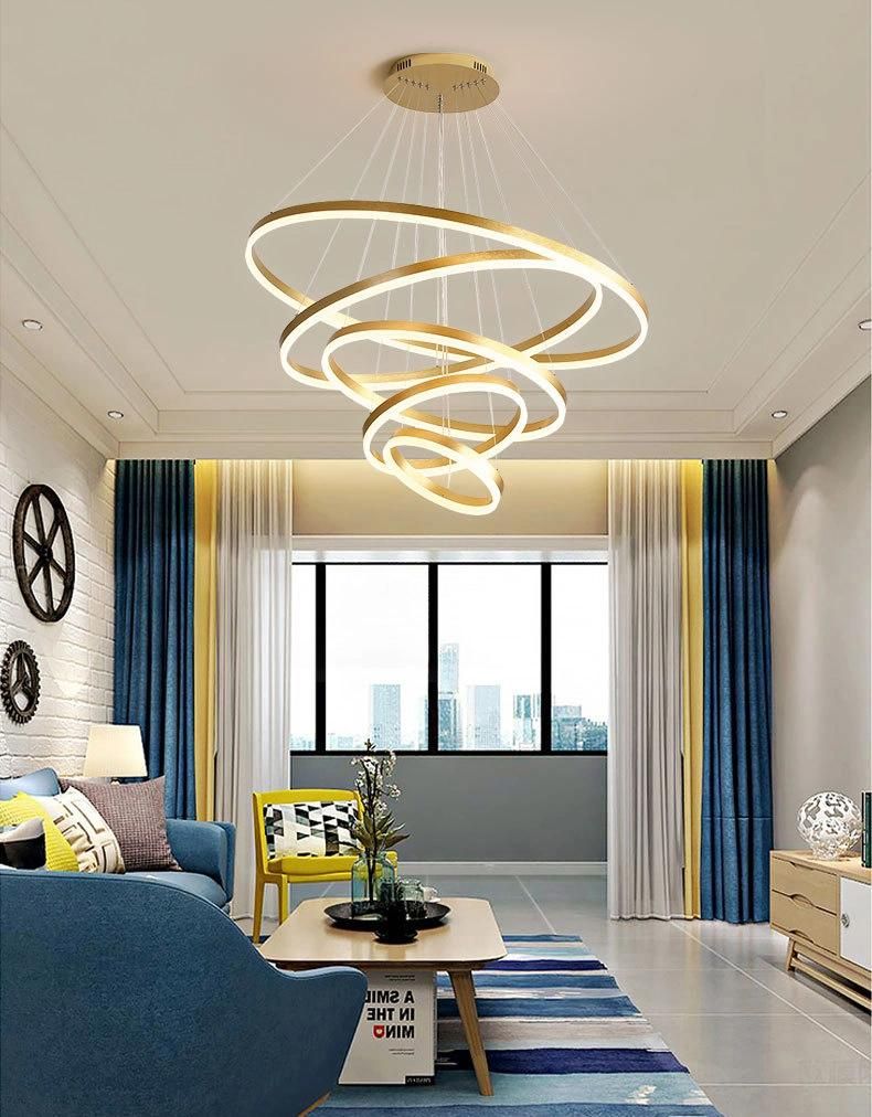 European Style Bedroom Living Room LED Chandelier