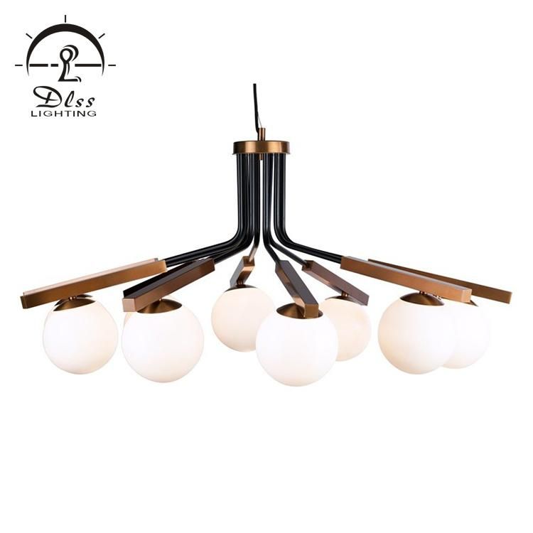 Simple Glass Pendant Lamp Modern Decorative House Hanging Light