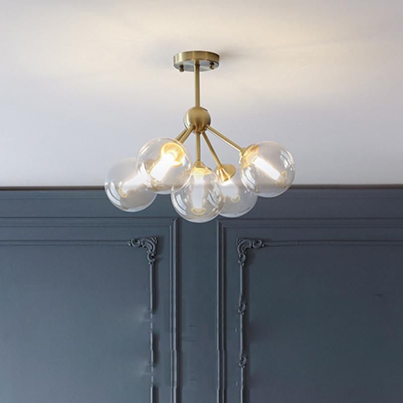 Postmodern Ceiling Light Nordic Simple Bedroom Lamp Creative Personality Room Lamp